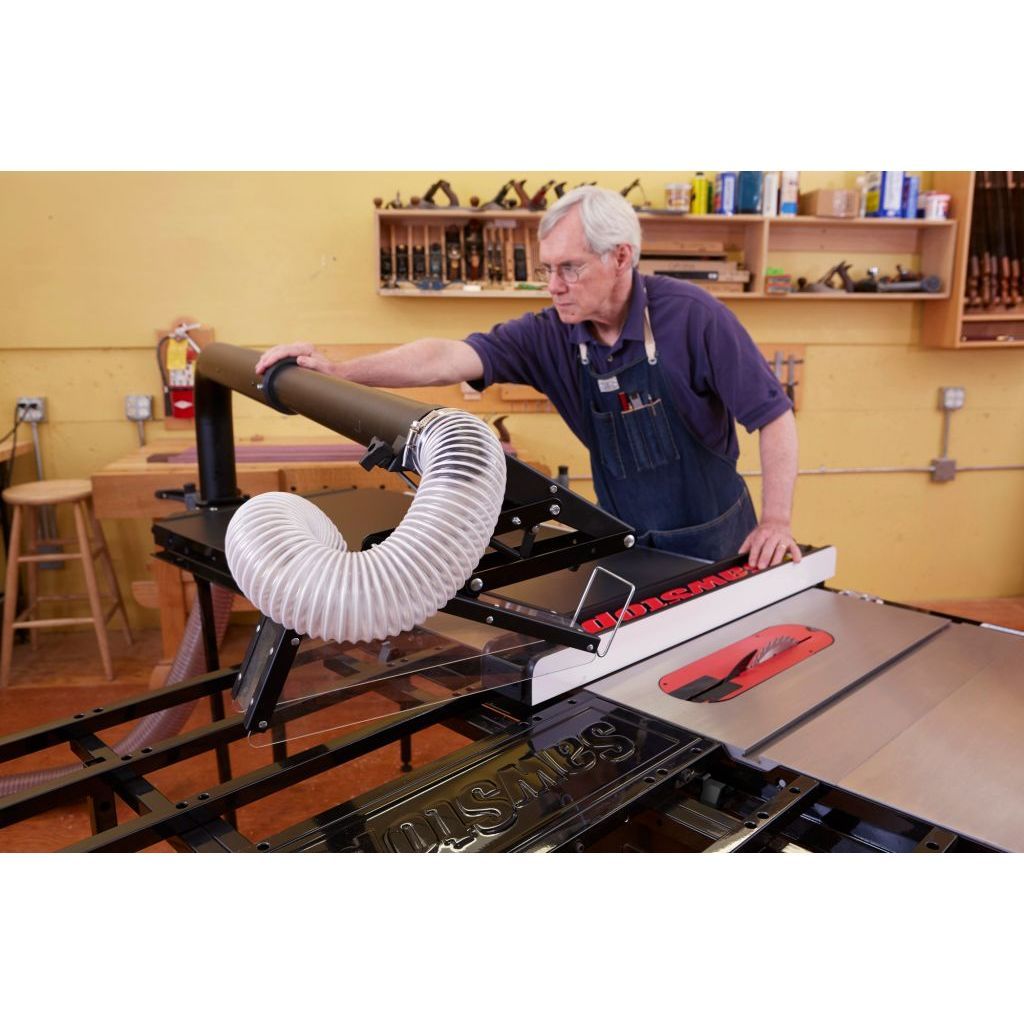 Sawstop floating overarm dust collection sales