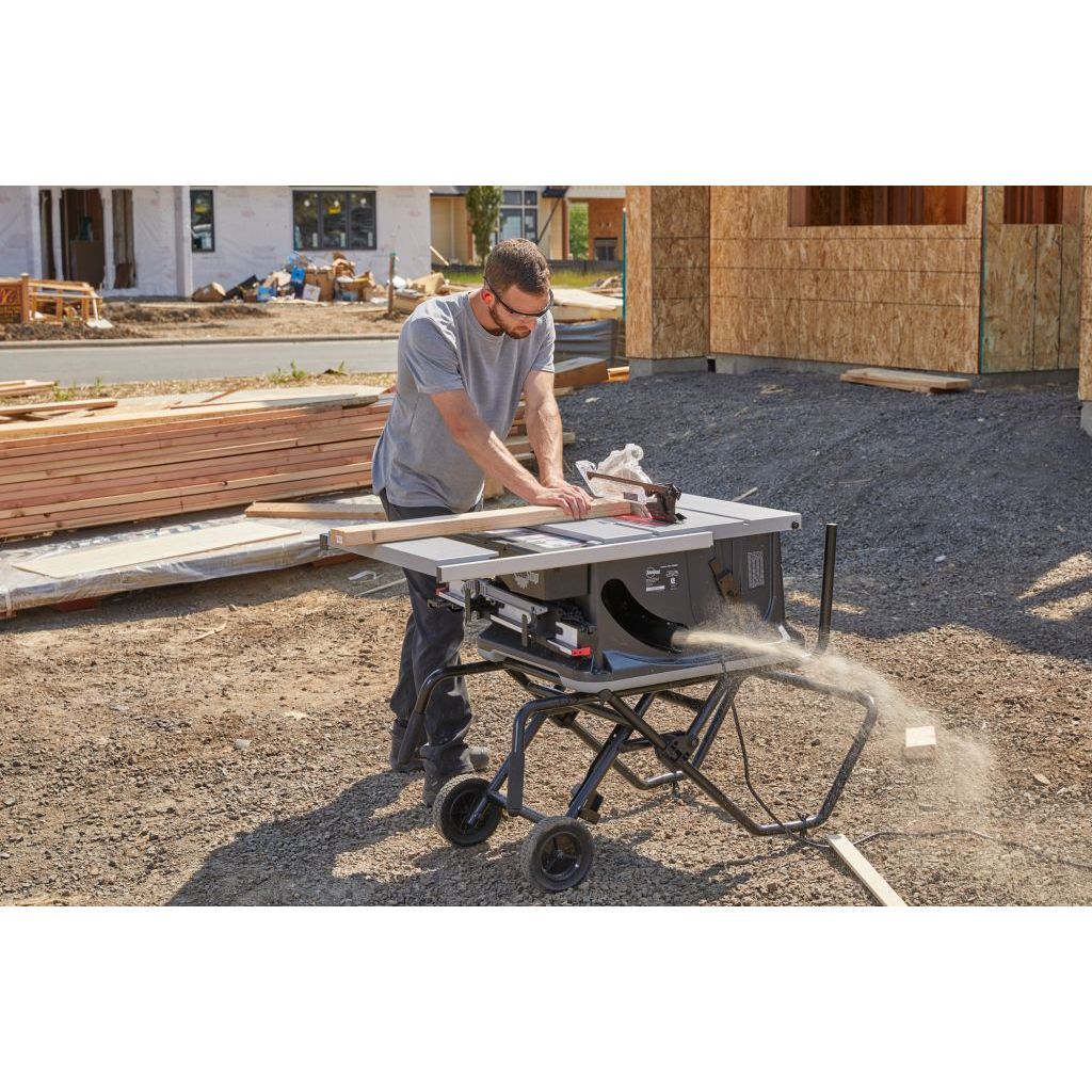 Sawstop jobsite shop outfeed table