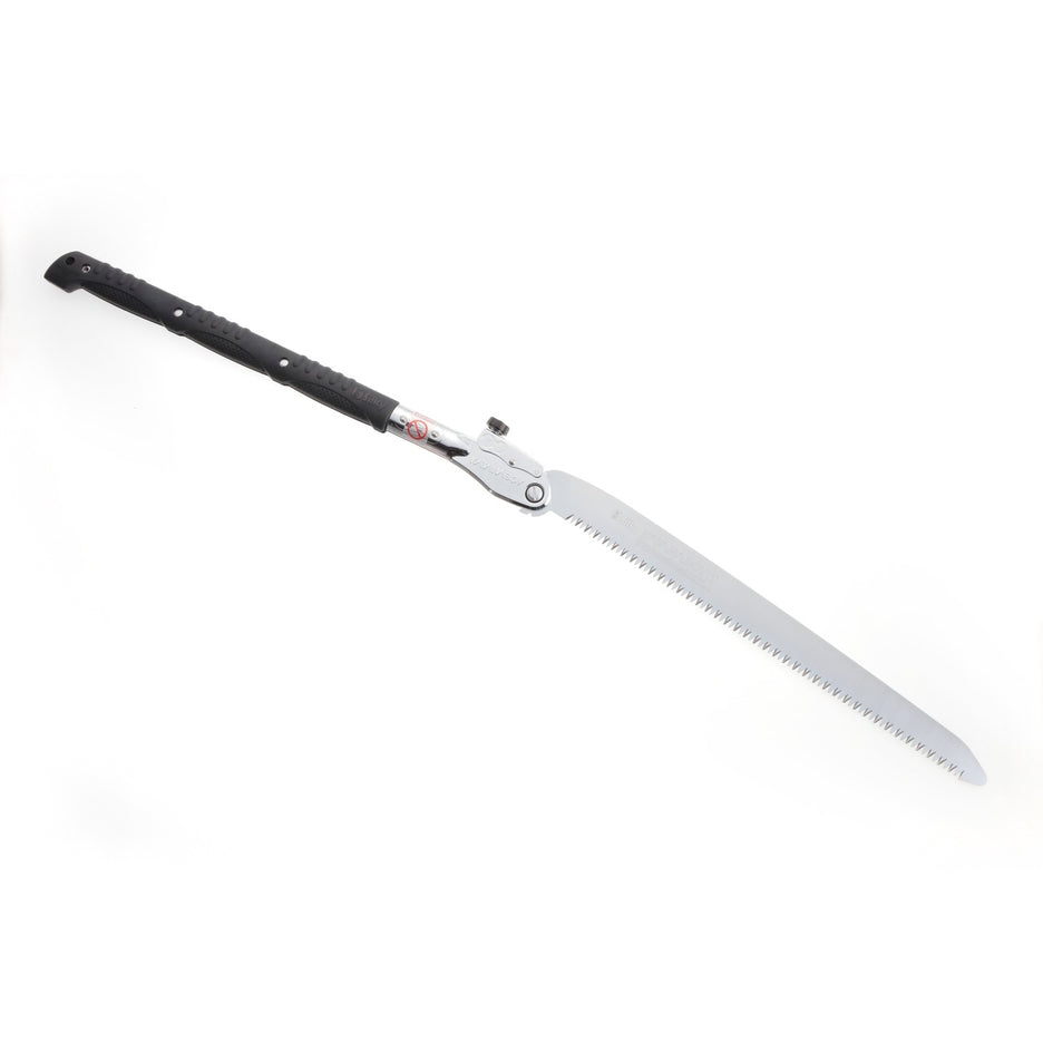 Silky Katanaboy folding saw with half-metre long Japanese saw blade and cushioned rubber grip.