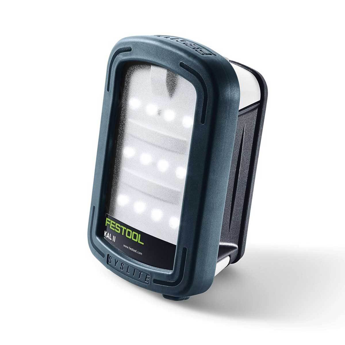 The SysLite II has 12 LEDs and a tough rubber housing. Ridges on the asymmetrical body provide a secure grip.