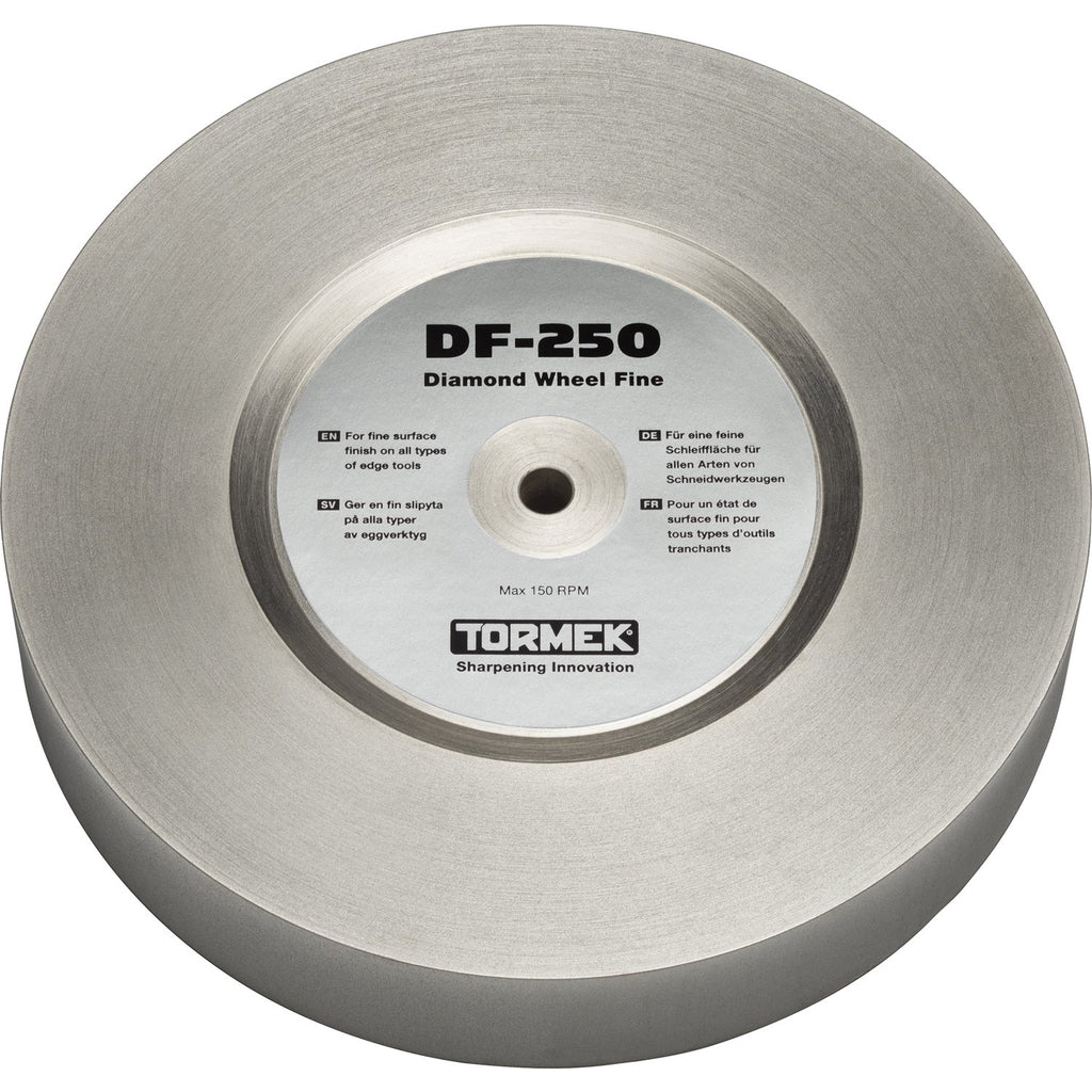 The Fine 600-grit wheel is a versatile wheel, with efficient grinding & a smooth surface finish on steel, ceramic and carbide