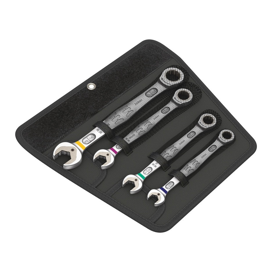 Wera Tools 4-Piece Imperial Joker Ratcheting Combination Wrench Set 6000