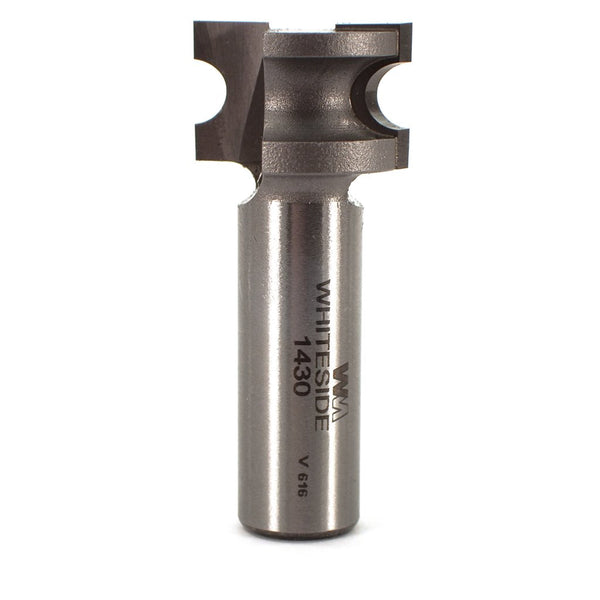 Round nose router shop bit with bearing