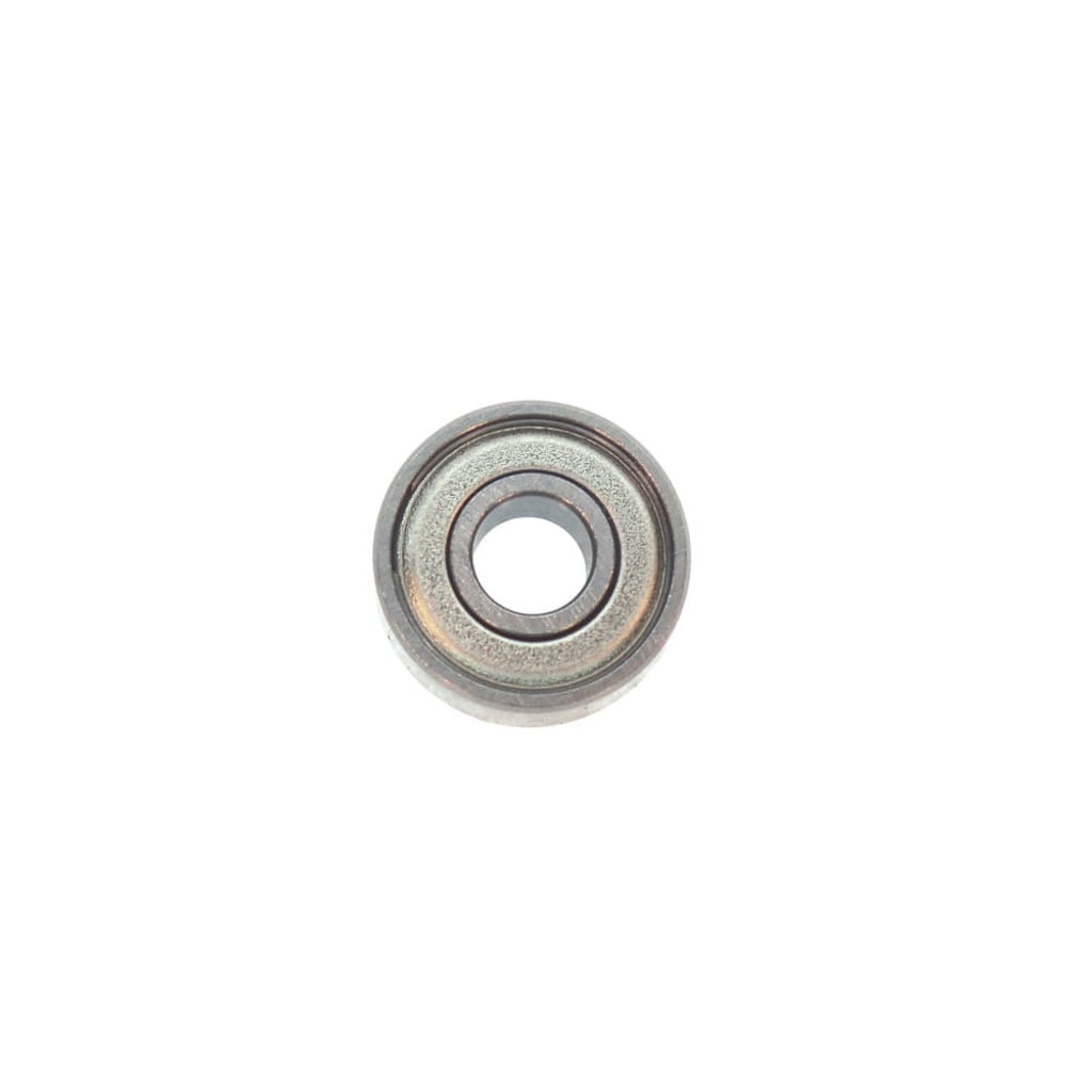 Replacement round ball bearing for flush trim or edge profile router bits.