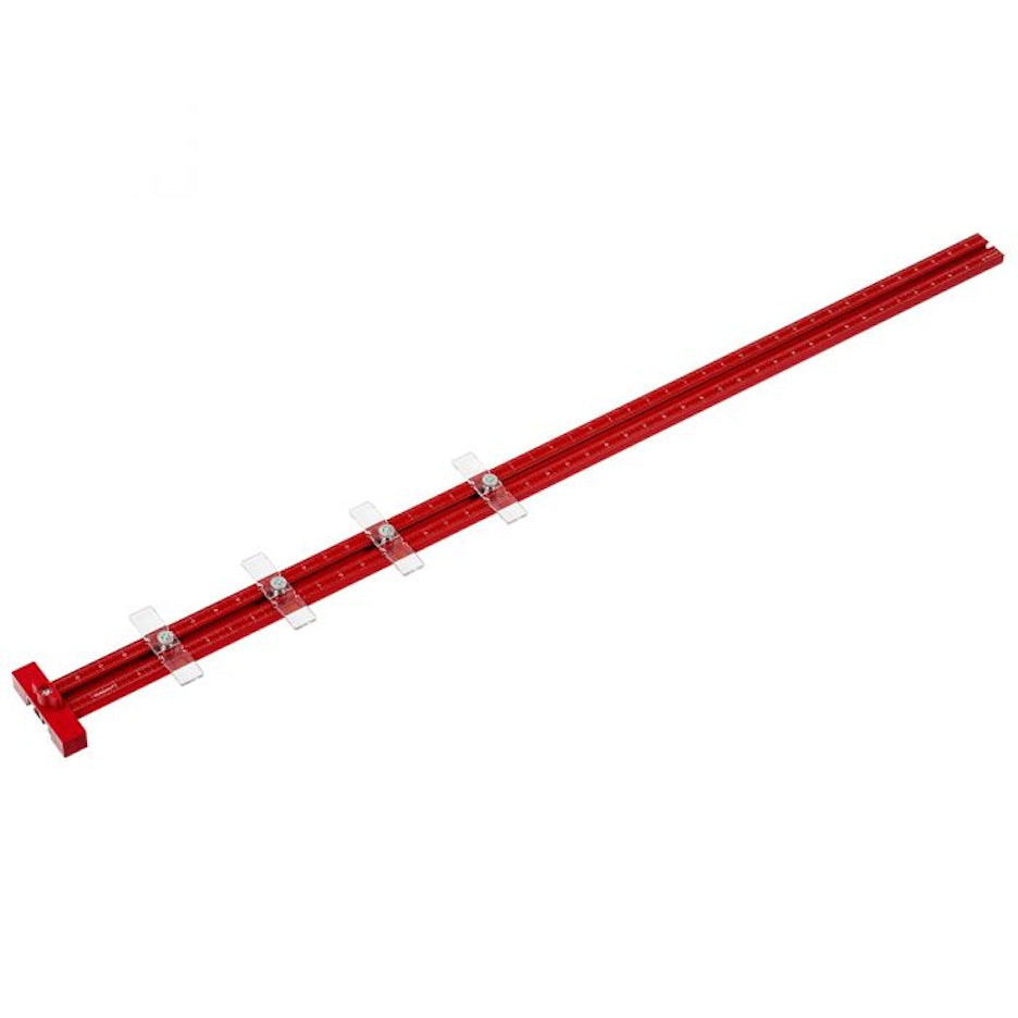 Woodpeckers 48 inch Story Stick Pro with tabs and end stop.