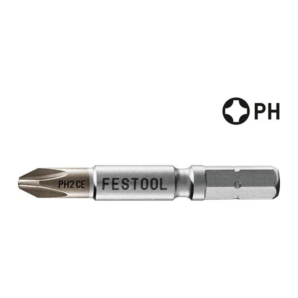 Festool Phillips Centrotec Screwdriver Bits 50mm 20507