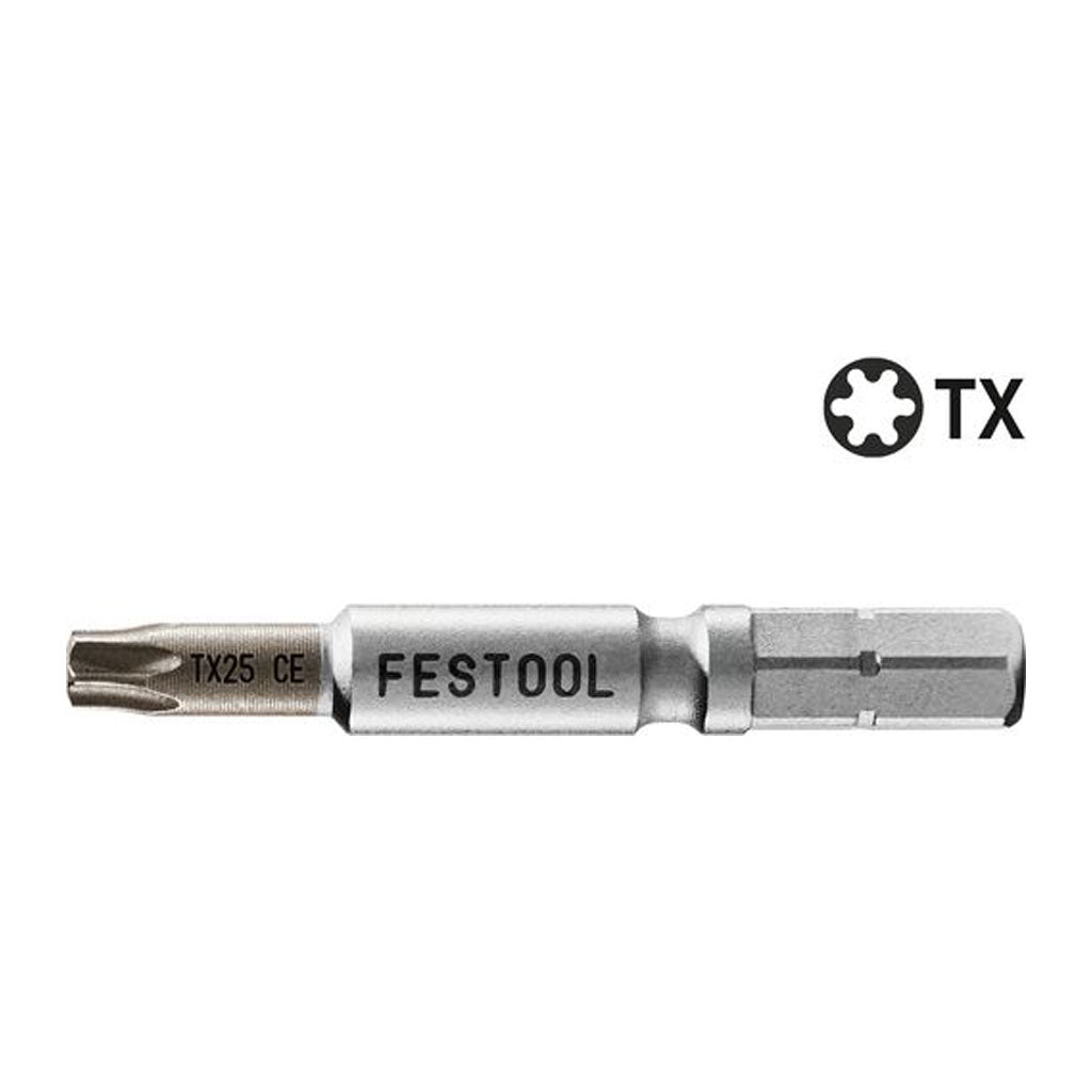 These are accurately machined Torx 25 CENTROTEC screwdriver bits with a slim tip for access to the tightest areas.