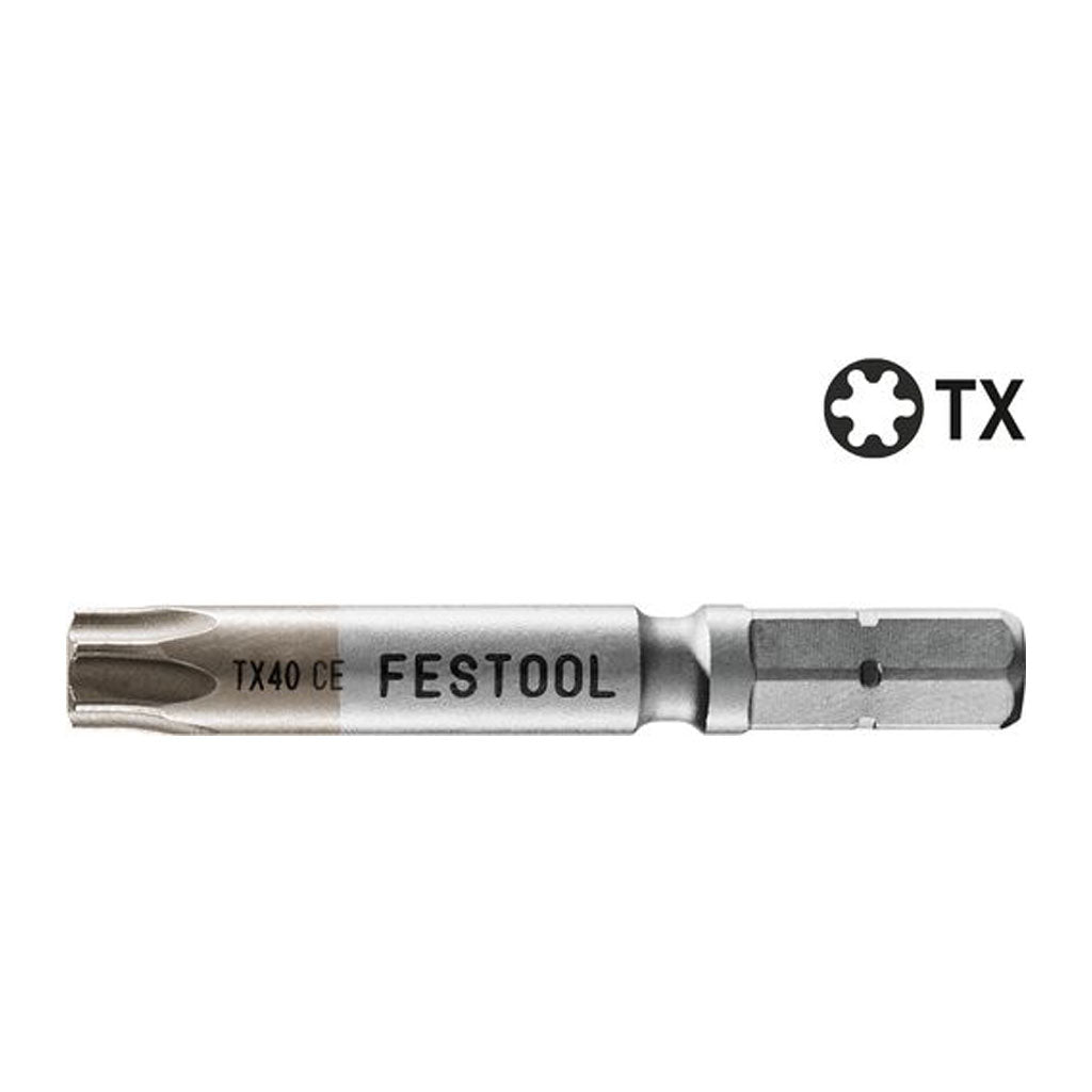 These are accurately machined Torx 40 CENTROTEC screwdriver bits with a slim tip for access to the tightest areas.