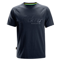 Snickers Logo T-Shirt - Navy