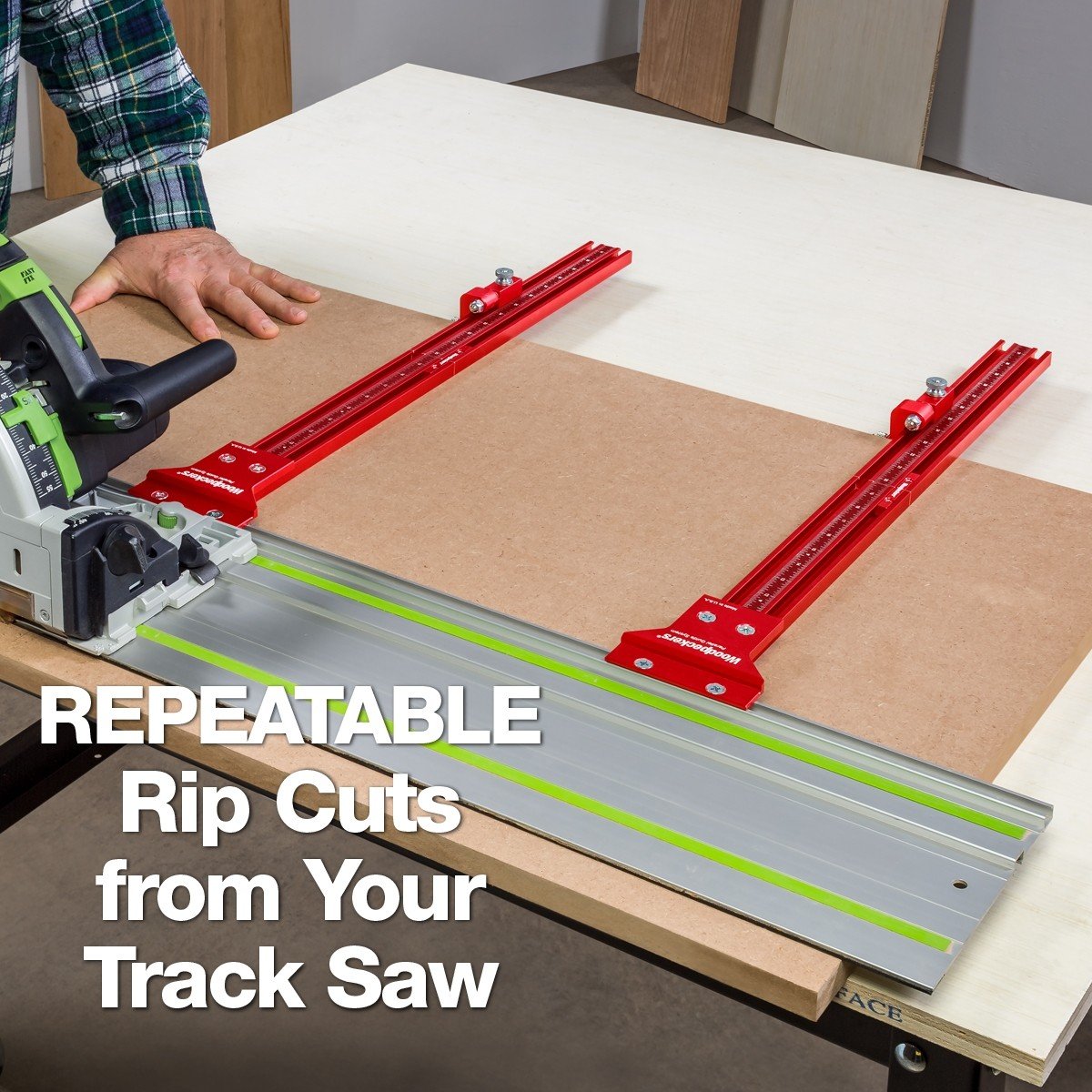 Woodpeckers track saw guide deals